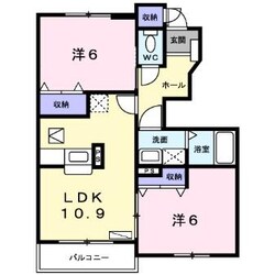 近鉄弥富駅 徒歩9分 1階の物件間取画像